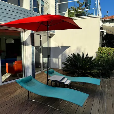 Maison Bleue Royan 230 M2 With Pool 300 Meters From Vila