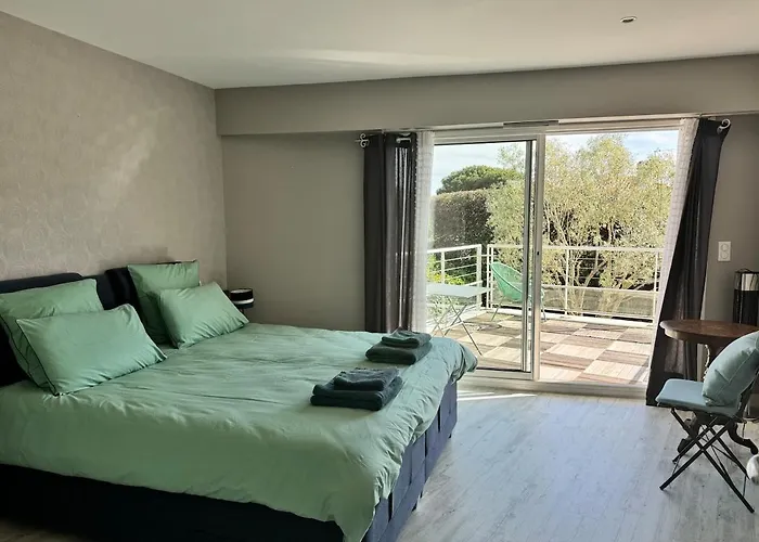 Villa Maison Bleue Royan 230 M2 With Pool 200 Meters From Saint-Georges-de-Didonne